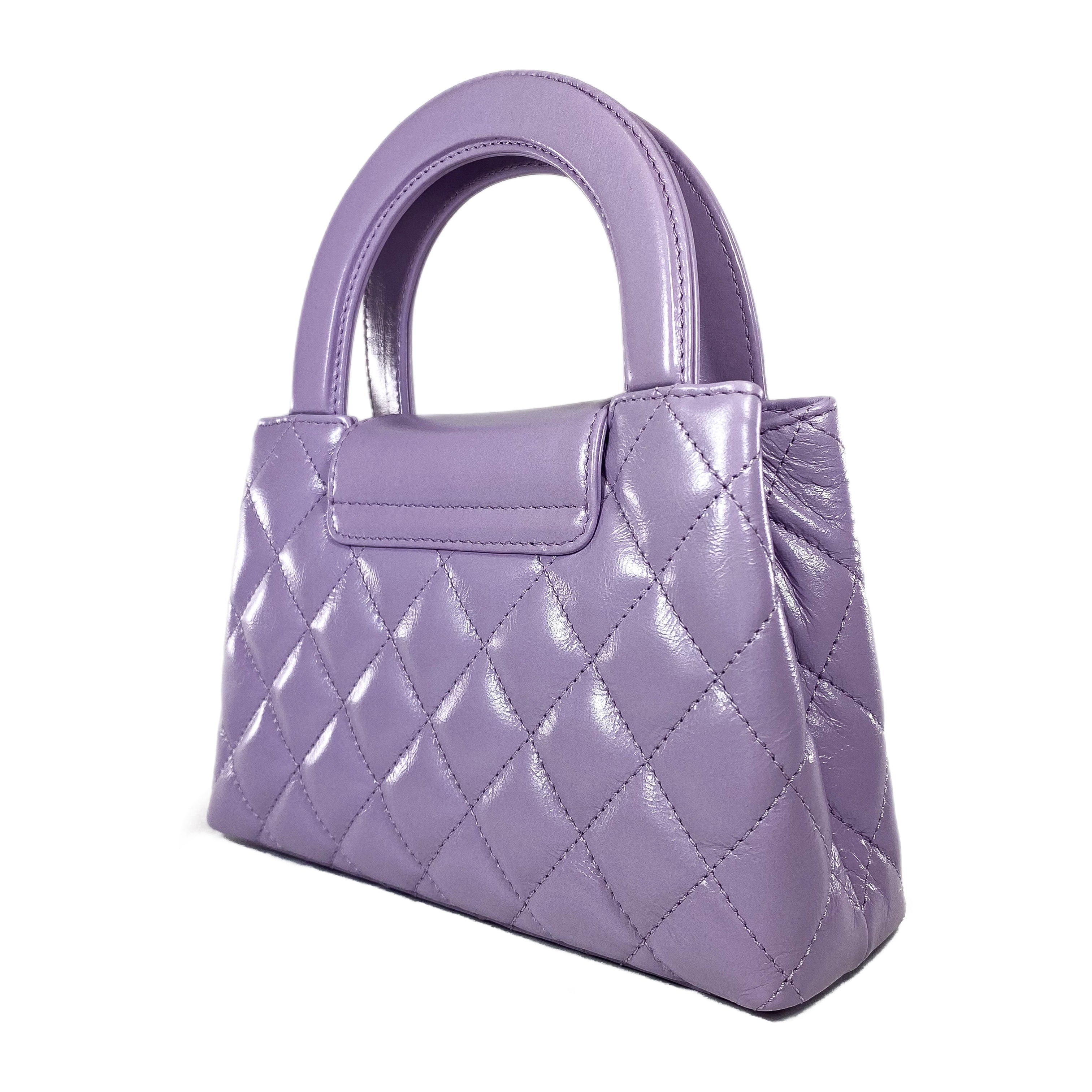 Chanel Lilac Nano Kelly Top Handle