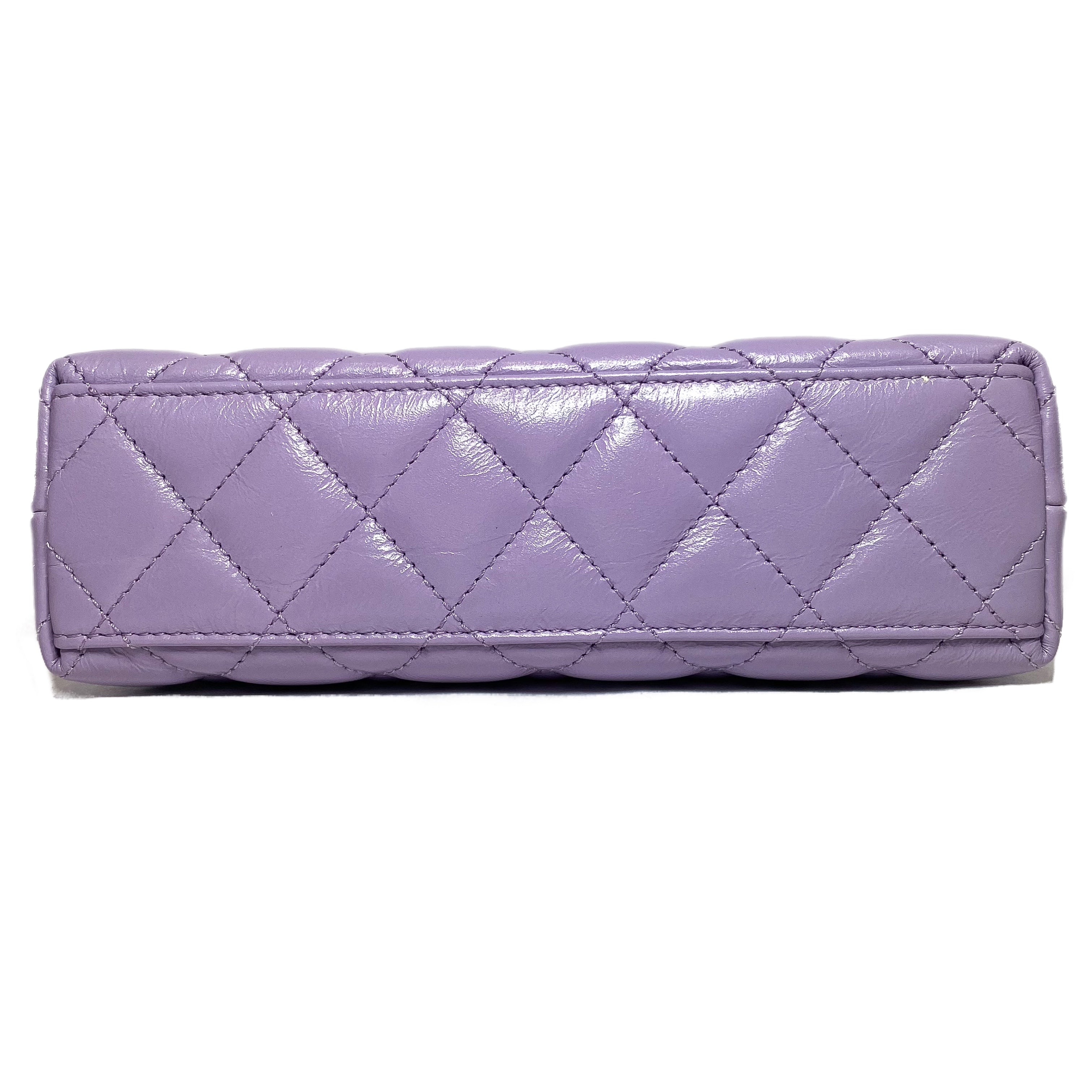 Chanel Lilac Nano Kelly Top Handle