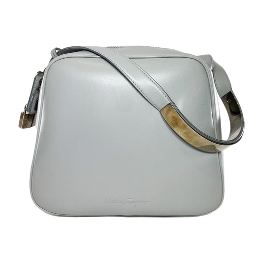Ferragamo Gray Bowler Bag