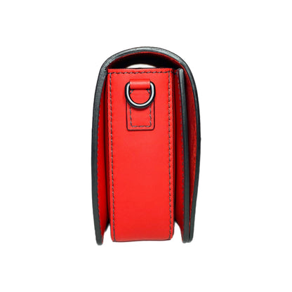 Dior Red Black Dio(r)evolution Flap Bag