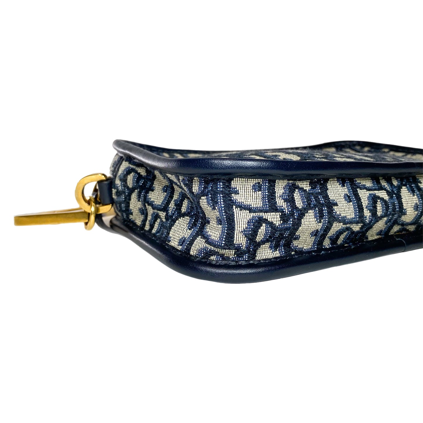 Dior Diorquake Navy Oblique Clutch