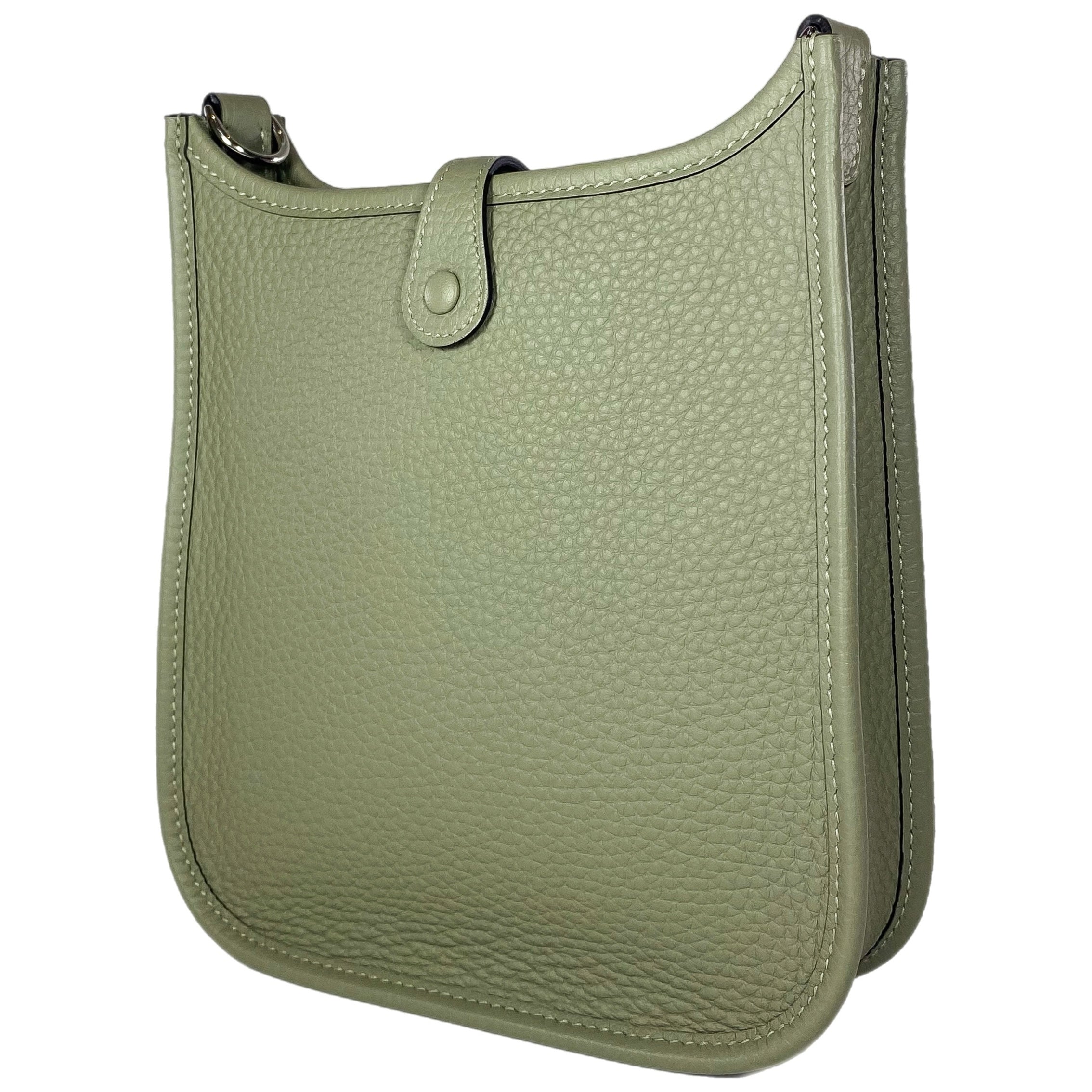 Hermes Evelyne TPM Sauge Clemence Palladium Hardware