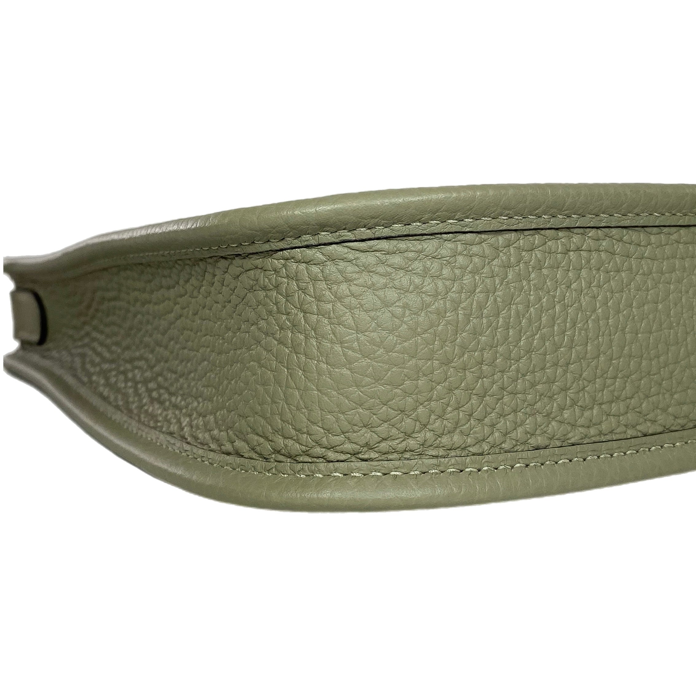 Hermes Evelyne TPM Sauge Clemence Palladium Hardware