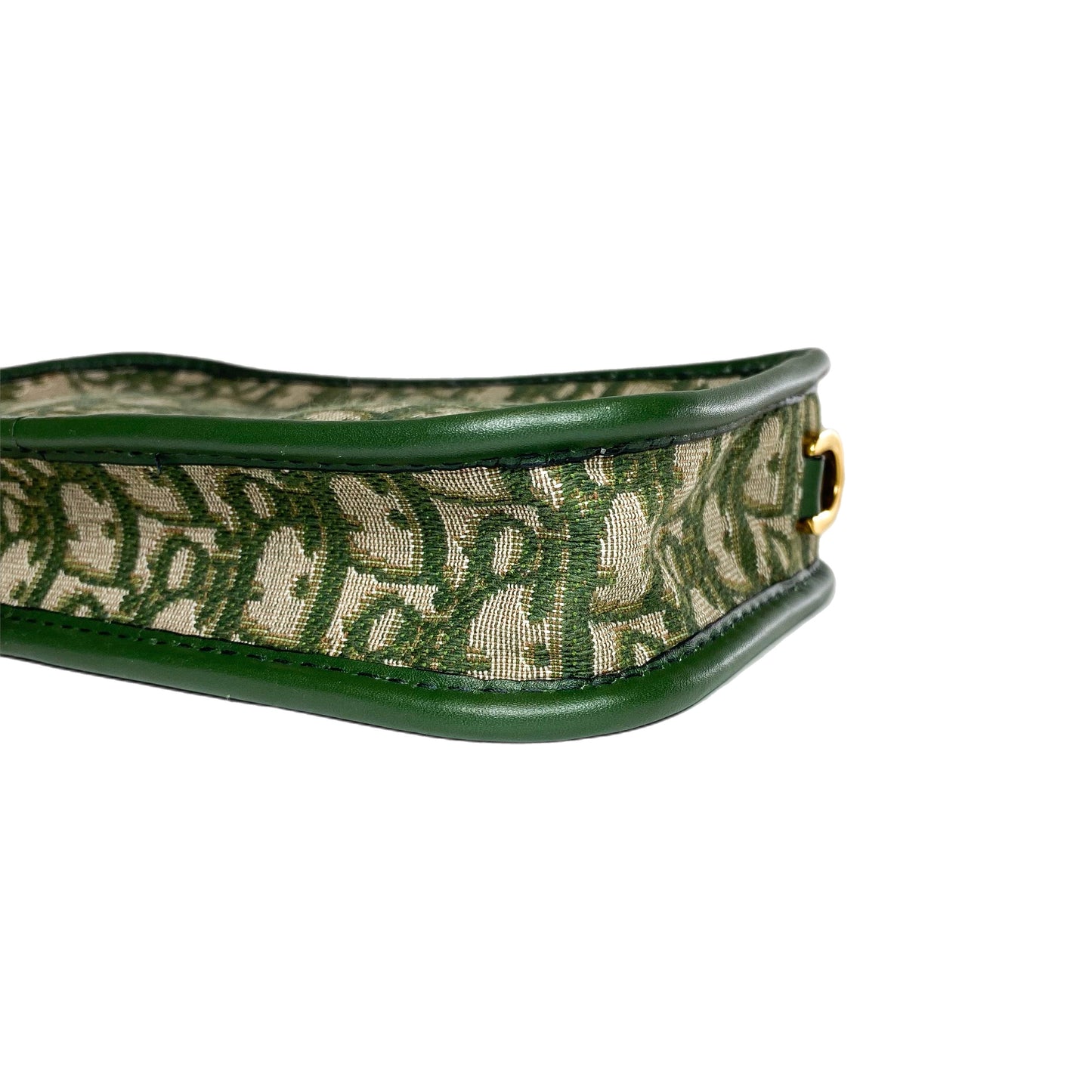 Dior Diorquake Green Oblique Clutch