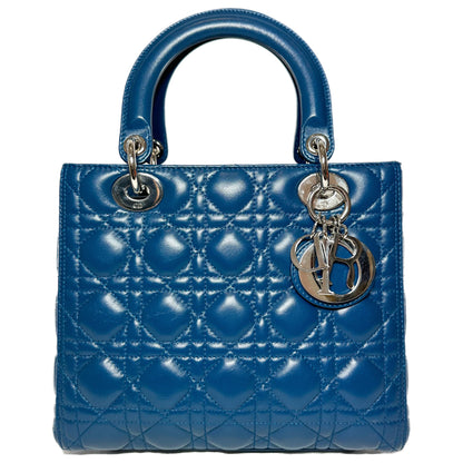 Dior Blue Lady Dior with Crystal Strap