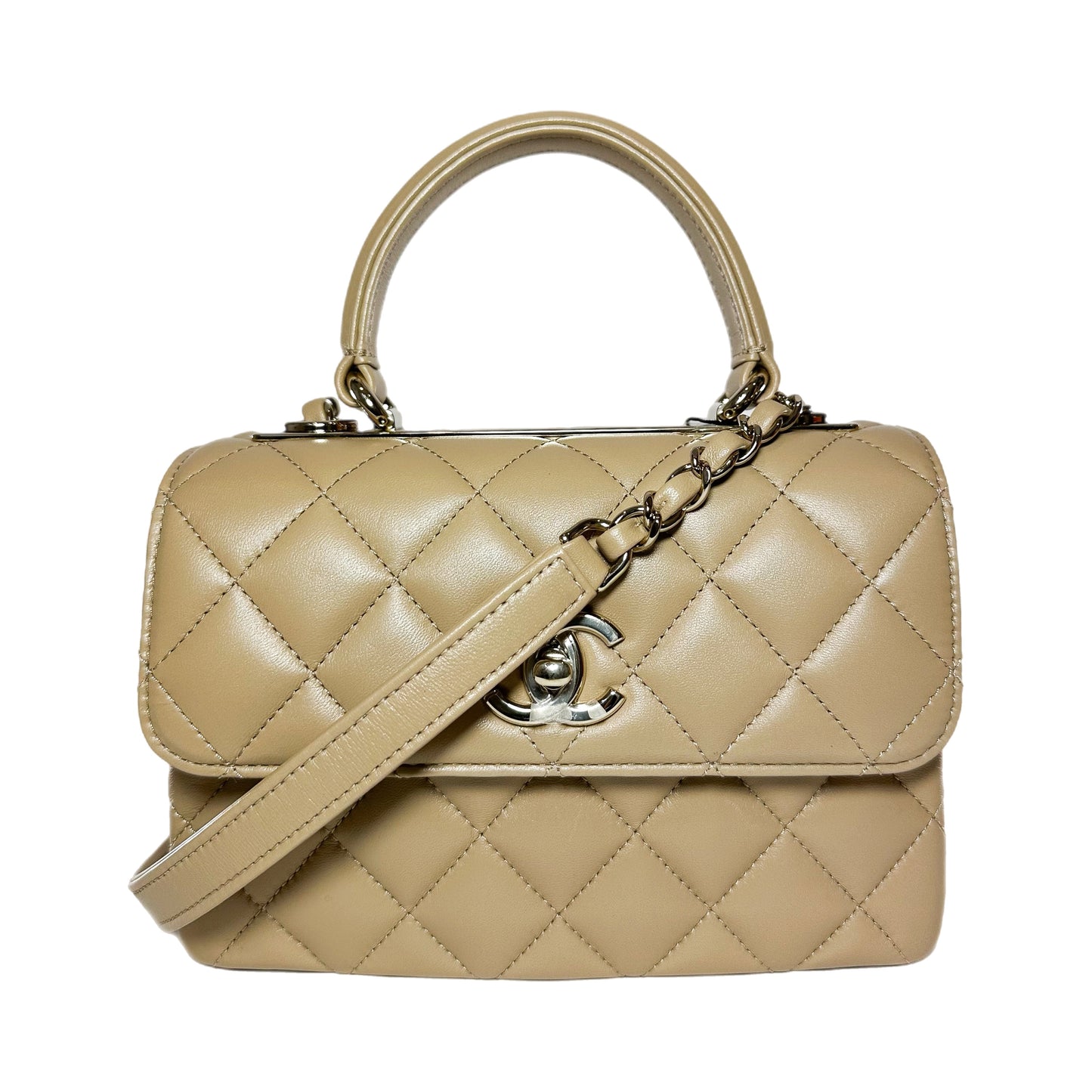 Chanel Beige Mini Trendy