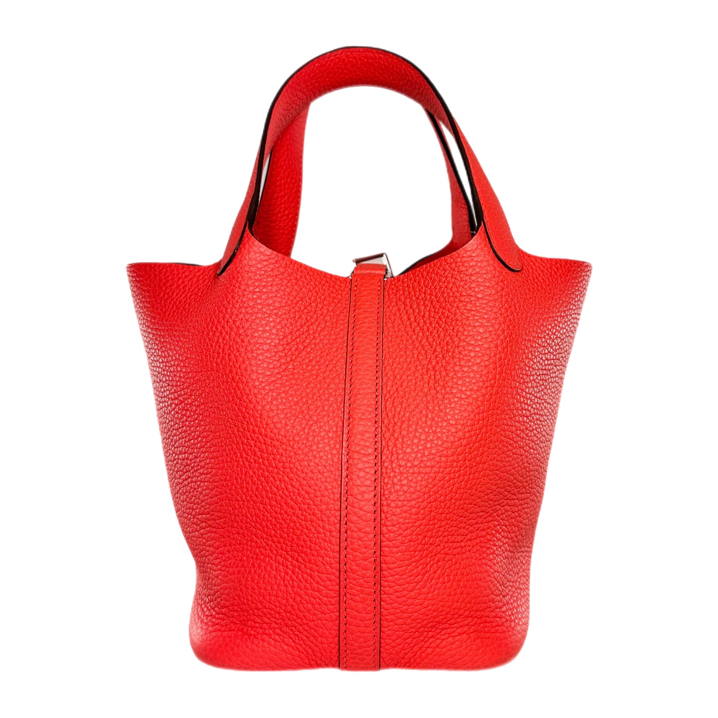 Hermes Picotin 18 Rose Texas Palladium Hardware