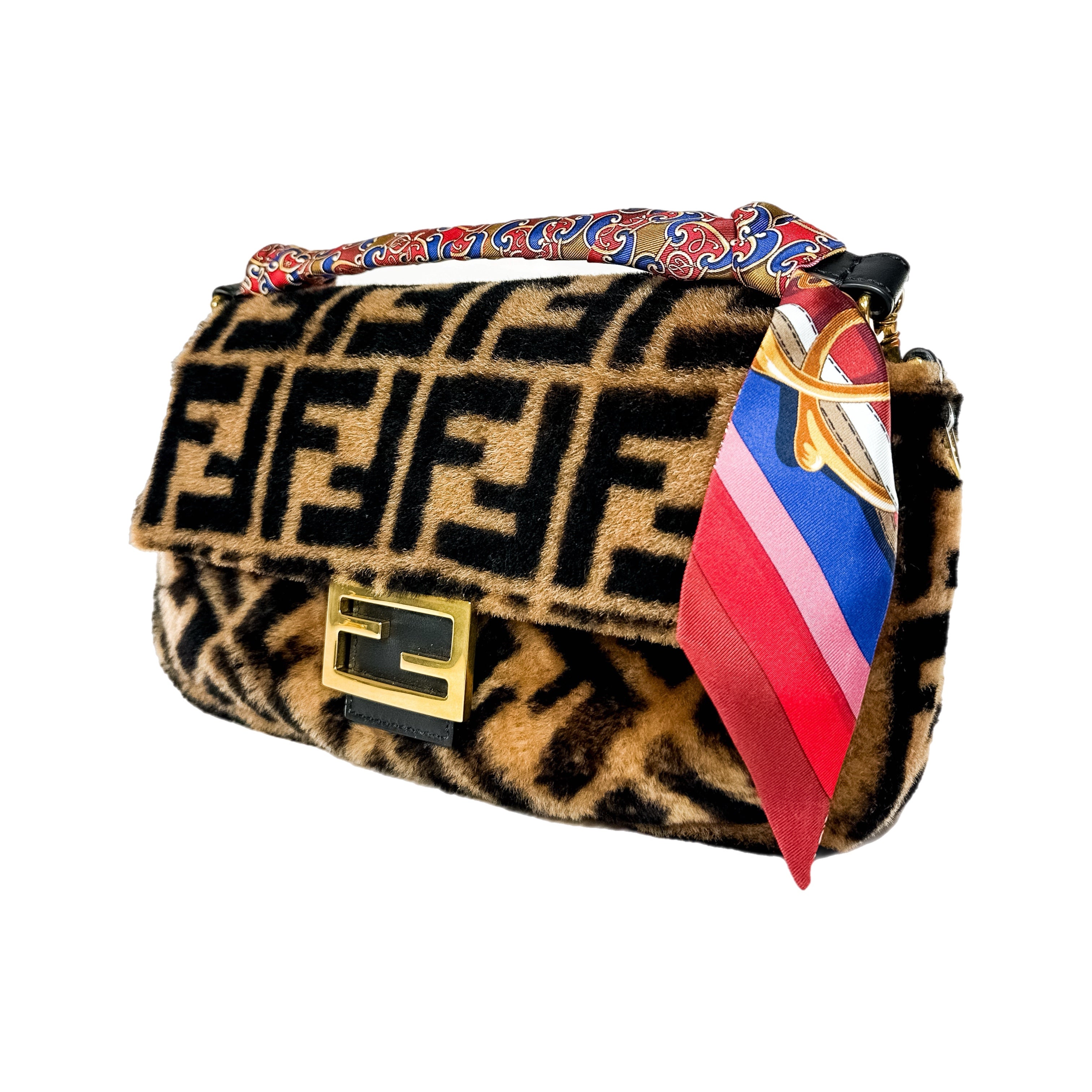 FENDI フェンディ　シルクリボンティペット　黒　リアルファー　イタリア製 楽天市場】フェンディ FENDI ファーポケット ジレ ベスト ノースリーブ