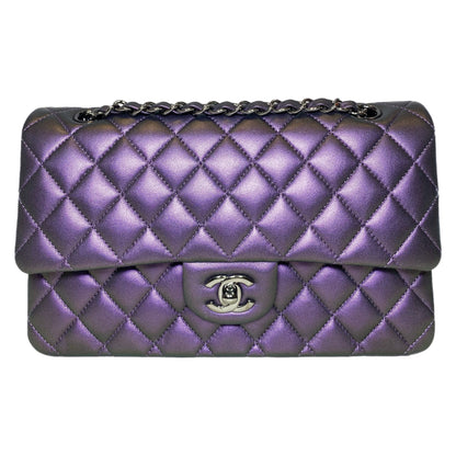 Chanel Iridescent Purple Medium Flap Bag