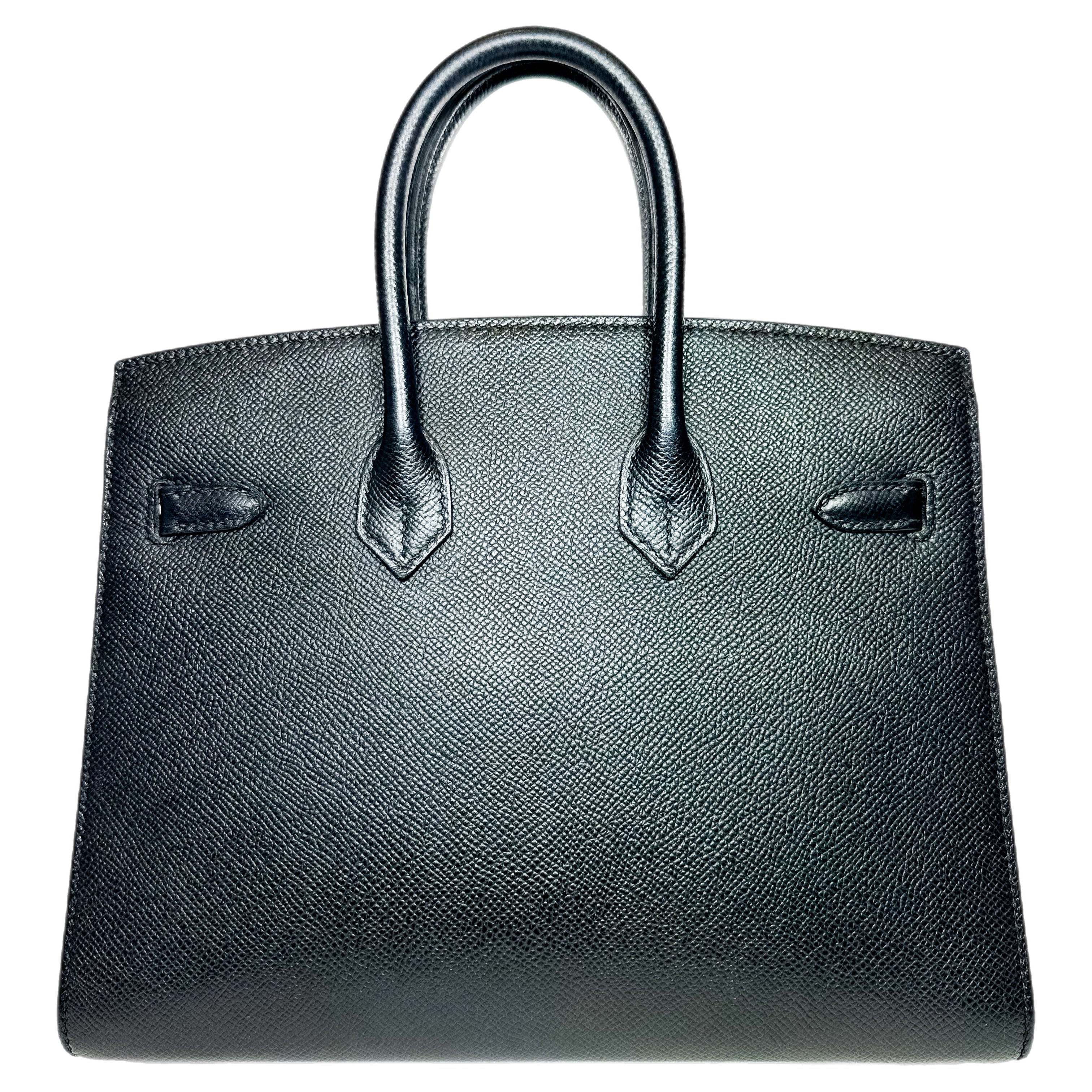 Hermes Birkin 25 Black Epsom Palladium Hardware – Consign of the
