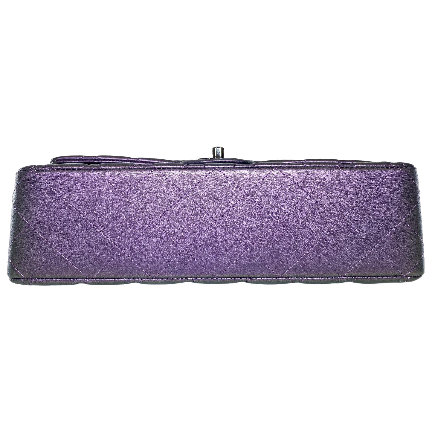 Chanel Iridescent Purple Medium Flap Bag