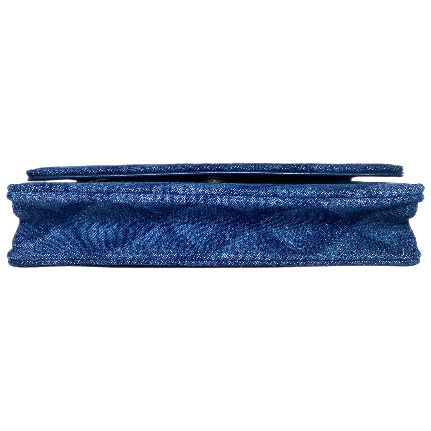 Chanel Denim Wallet on Chain
