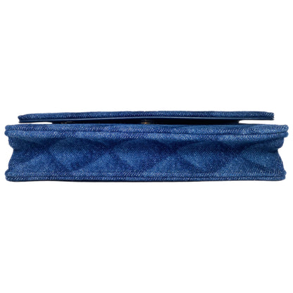 Chanel Denim Wallet on Chain
