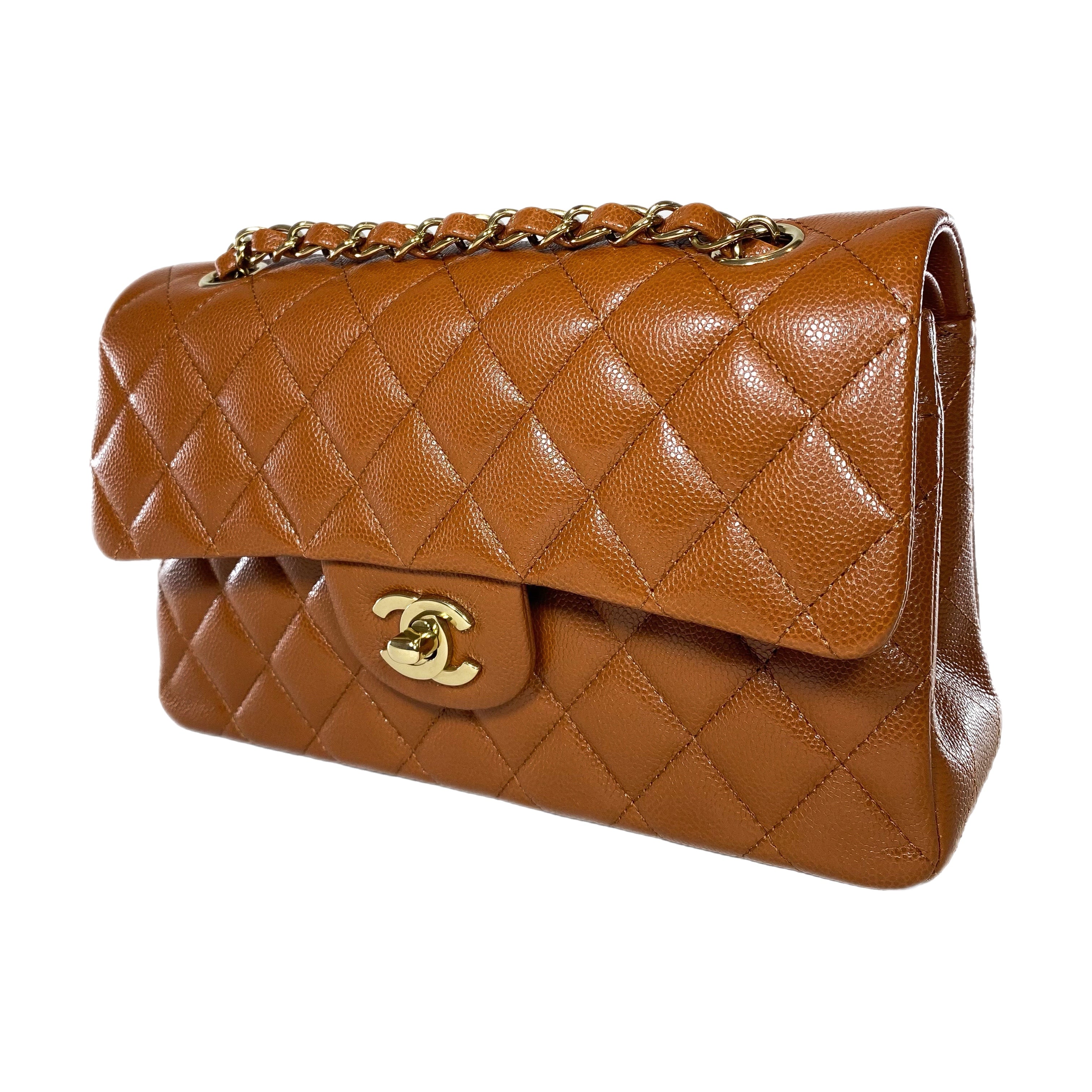 Chanel Brown Small Double Flap Bag | Consign of the Times ™