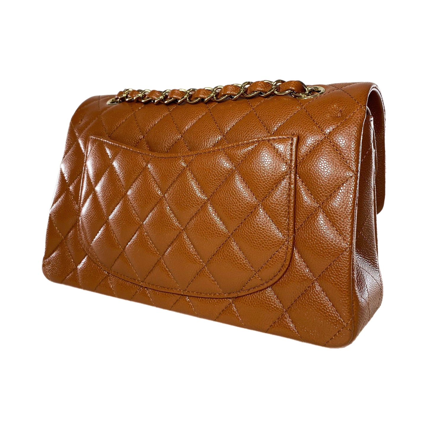 Chanel Brown Small Double Flap Bag