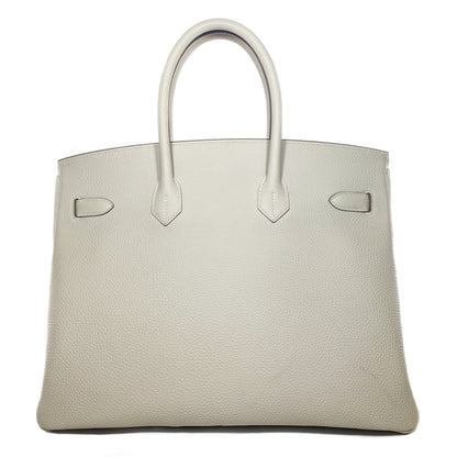 Hermes Birkin 35 Craie Togo Rose Gold Hardware