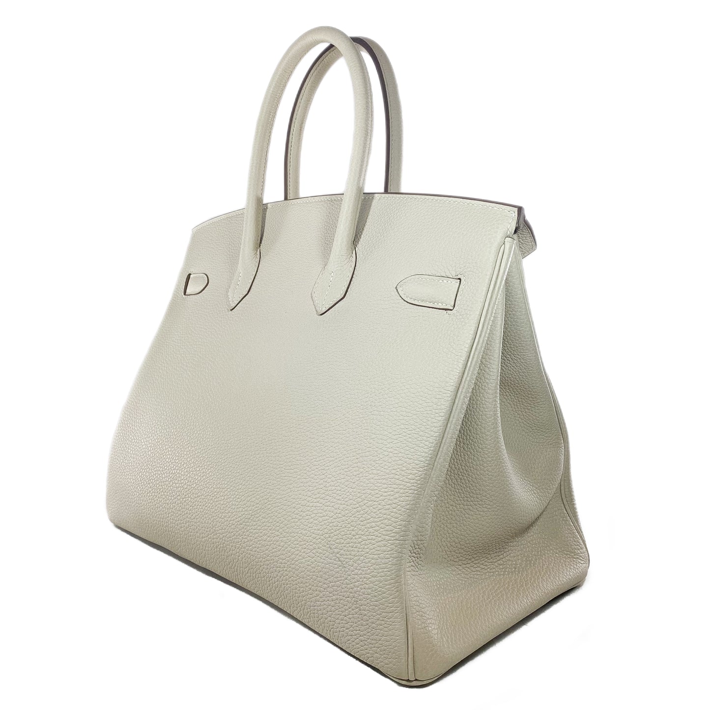 Hermes Birkin 35 Craie Togo Rose Gold Hardware