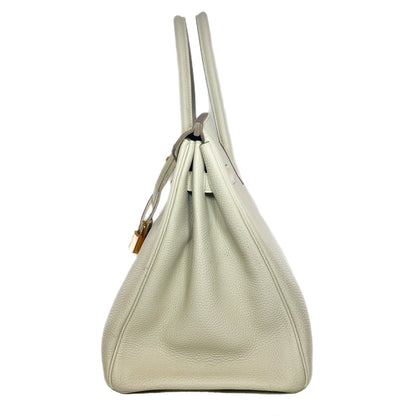 Hermes Birkin 35 Craie Togo Rose Gold Hardware