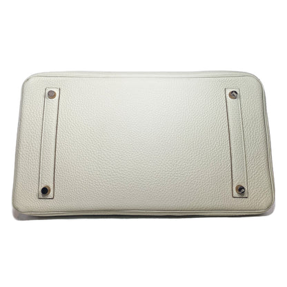 Hermes Birkin 35 Craie Togo Rose Gold Hardware