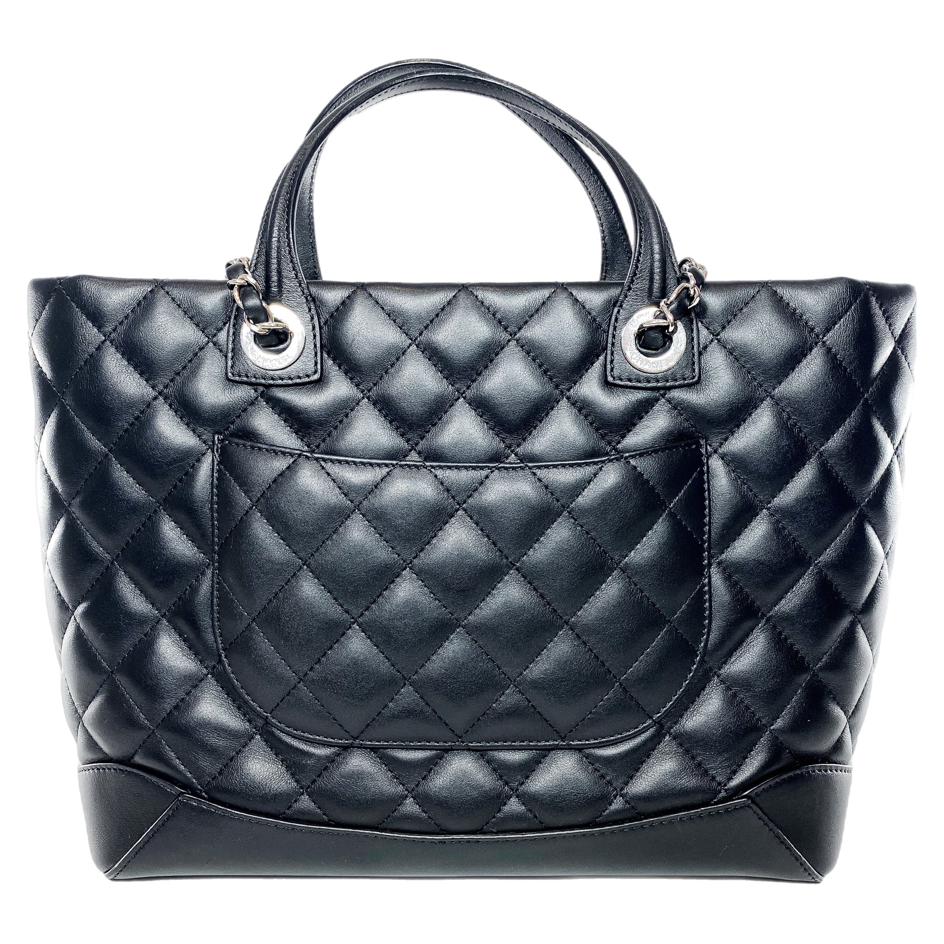 Chanel Black Small Easy Shopping Tote Consign of the Times