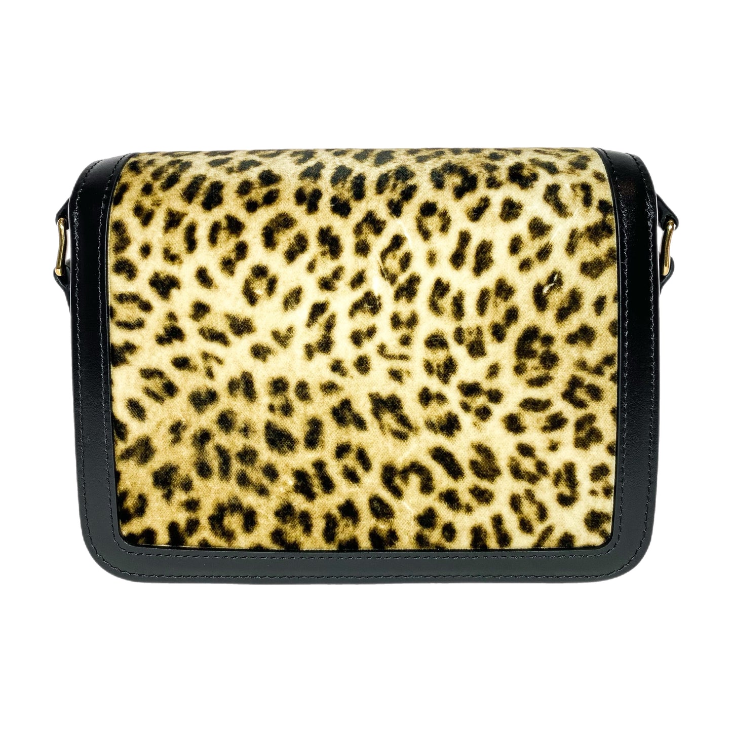 Celine Leopard Teen Triomphe Bag