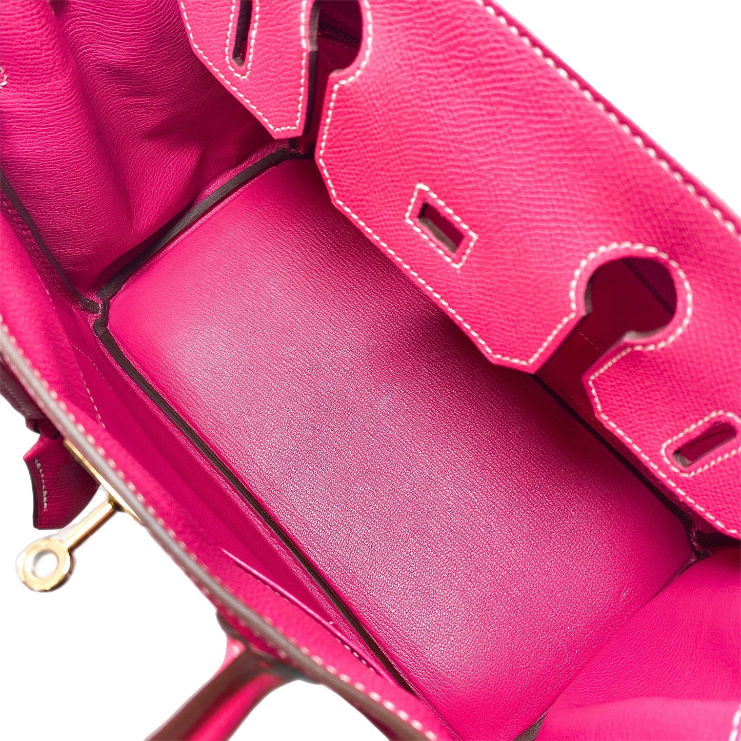 Hermes Birkin 30 Rose Tyrien Epsom Gold Hardware