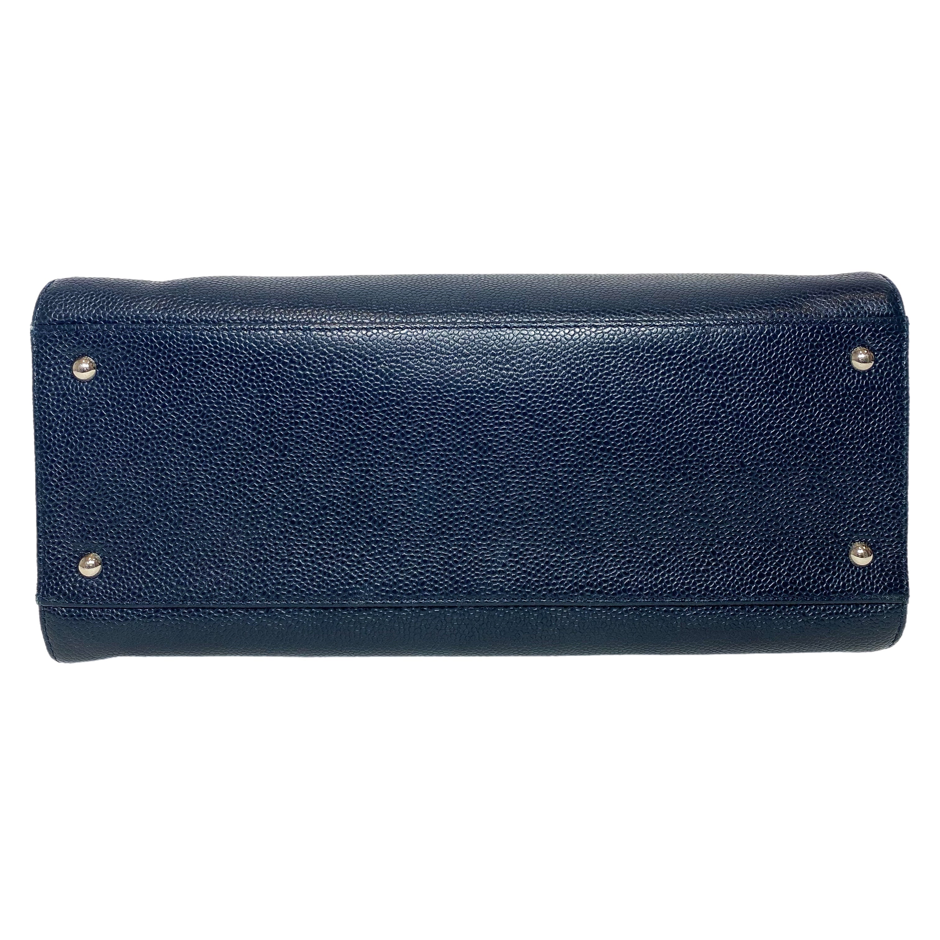 Chanel Navy Flap Shoulder Bag