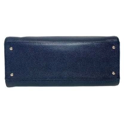 Chanel Navy Flap Shoulder Bag