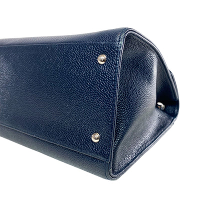 Chanel Navy Flap Shoulder Bag