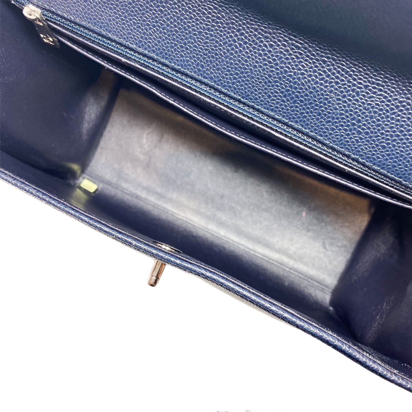 Chanel Navy Flap Shoulder Bag