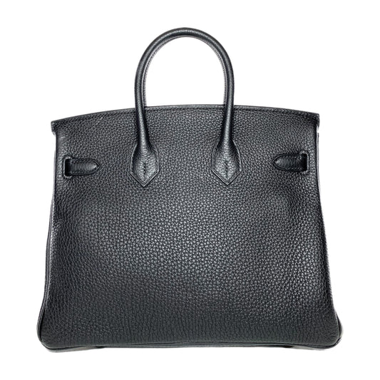 Hermes Birkin 25 Black Togo Gold Hardware