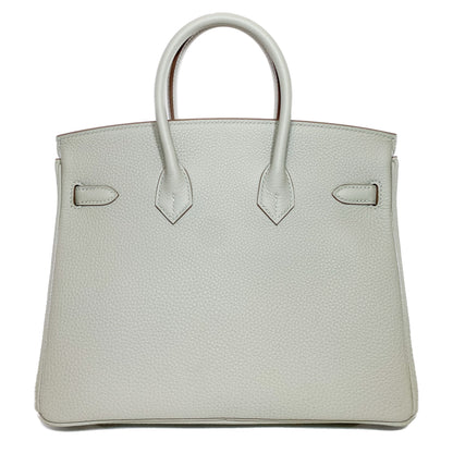 Hermes Birkin 25 Gris Perle Togo Gold Hardware