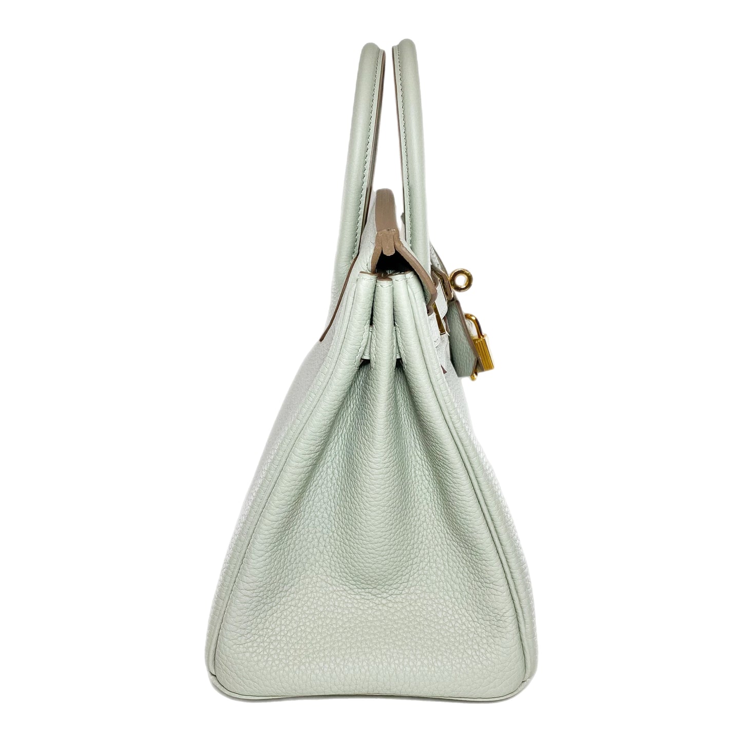 Hermes Birkin 25 Gris Perle Togo Gold Hardware