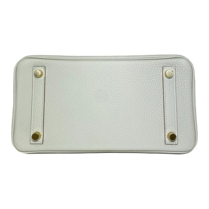 Hermes Birkin 25 Gris Perle Togo Gold Hardware