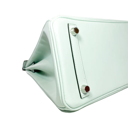 Hermes Birkin 25 Vert Peppermint Swift Palladium Hardware
