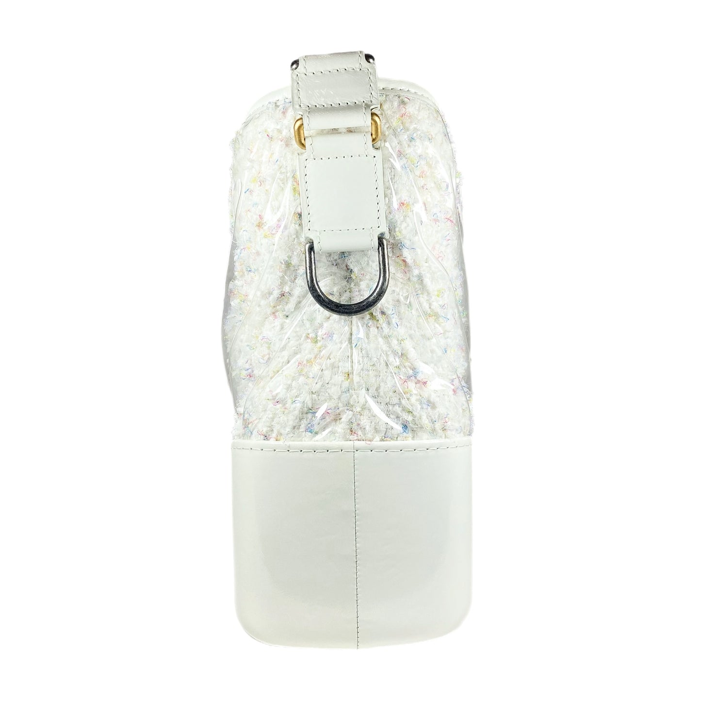 Chanel White Gabrielle Hobo Bag