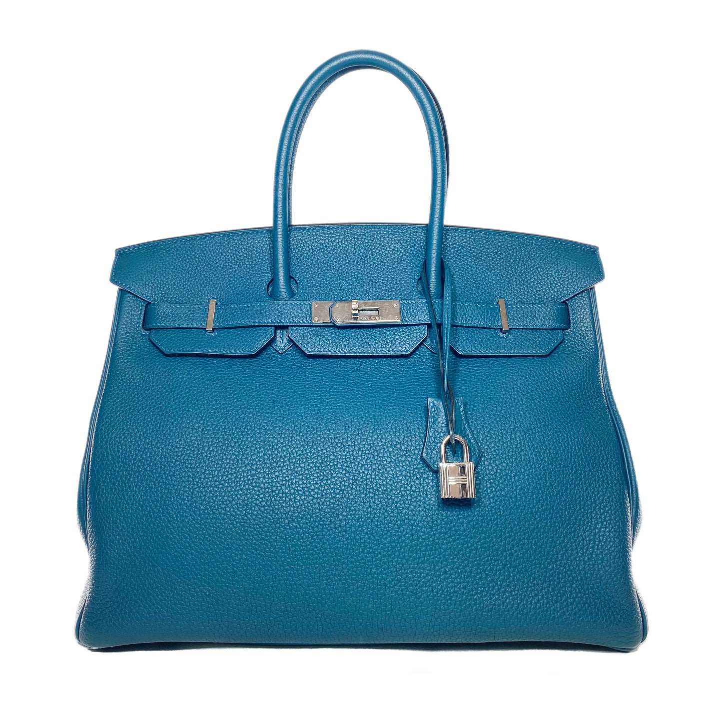 Hermes Birkin 35 Colvert Togo Palladium Hardware