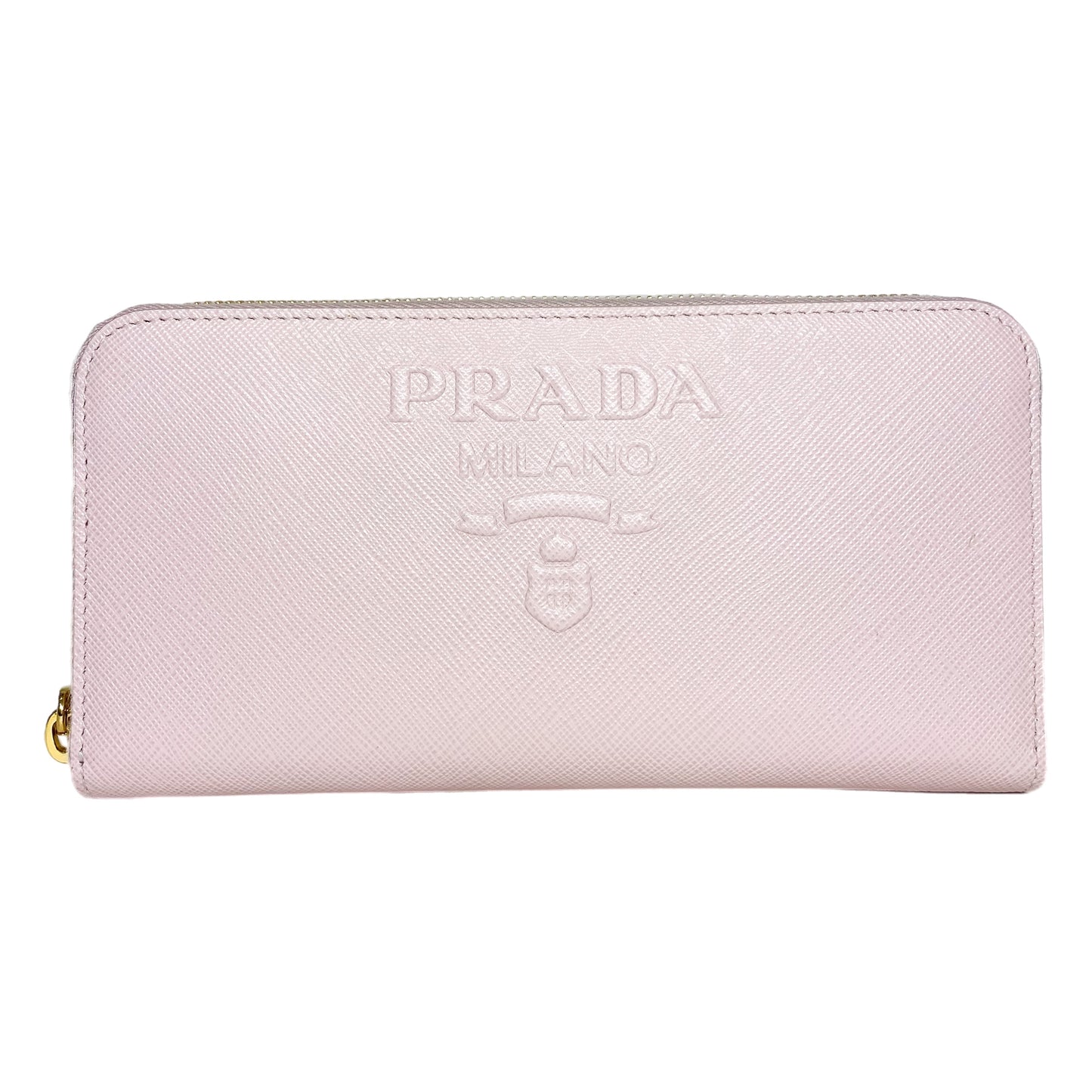Prada Pink Saffiano Wallet