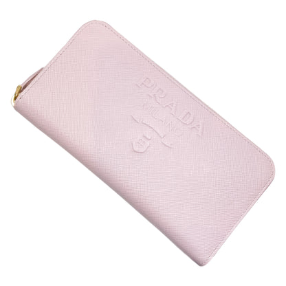Prada Pink Saffiano Wallet