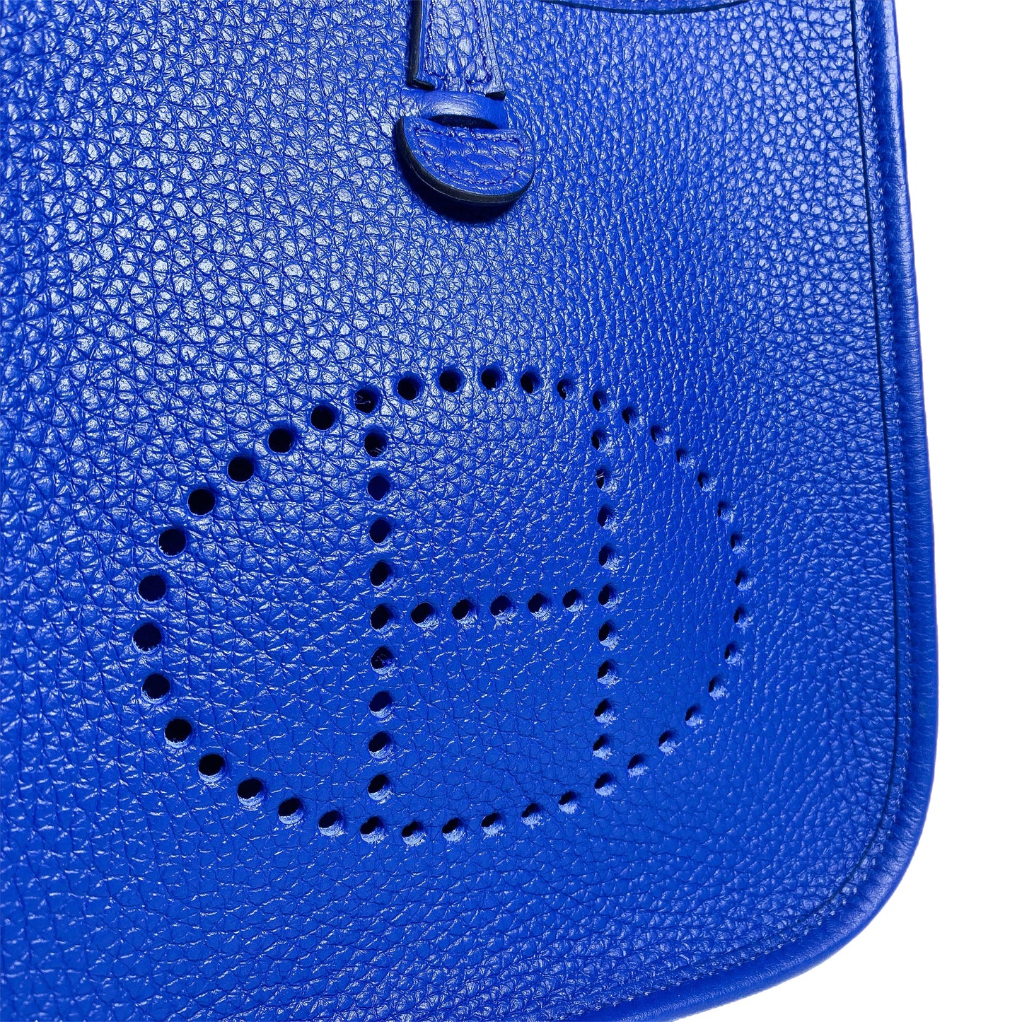 Hermes TPM Bleu Electrique Clemence Palladium Hardware