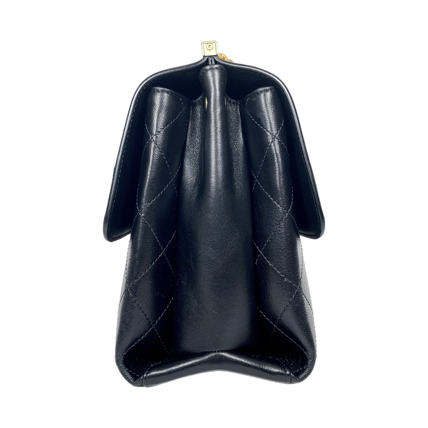 Chanel Black Coco Luxe Two Pocket Flap Bag