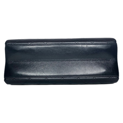 Chanel Black Coco Luxe Two Pocket Flap Bag