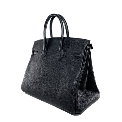 Hermes Birkin 25 Black Togo Palladium Hardware