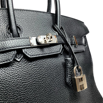 Hermes Birkin 25 Black Togo Palladium Hardware