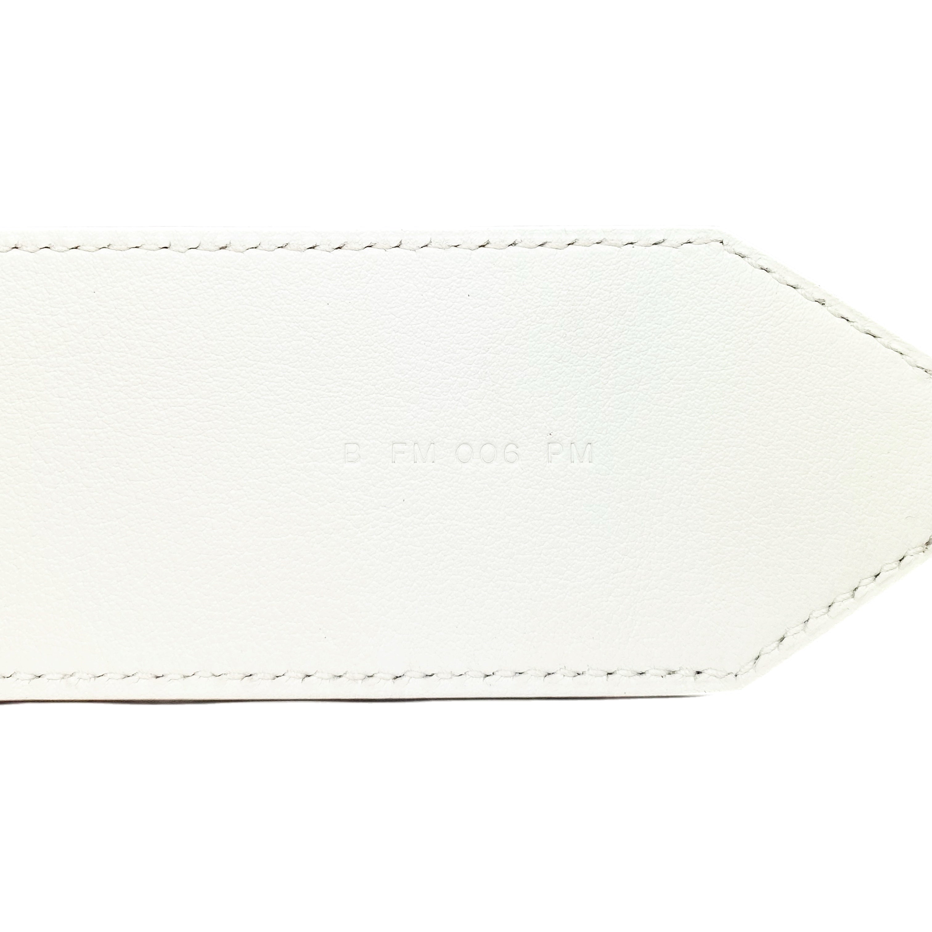 Hermes Kelly White Epsom Pocket Strap Gold Hardware