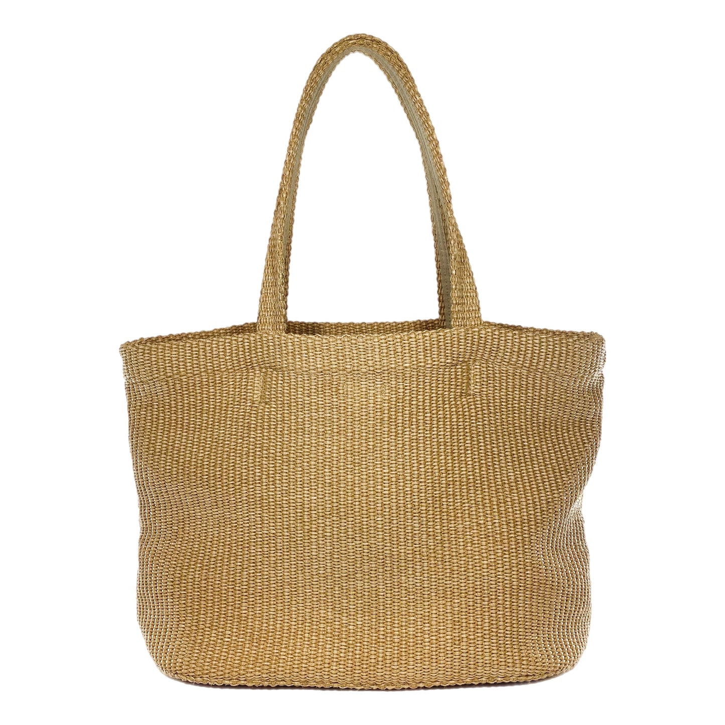 Jimmy Choo Miami Beige Raffia Tote Bag