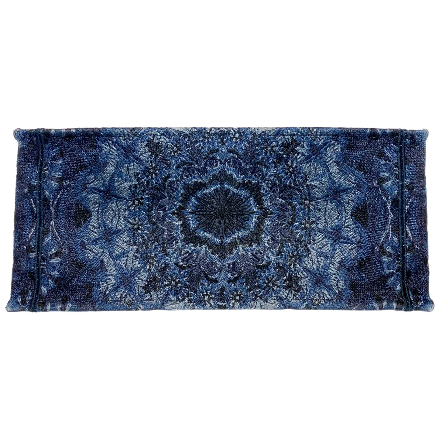 Dior Navy Jacquard Large Book Tote