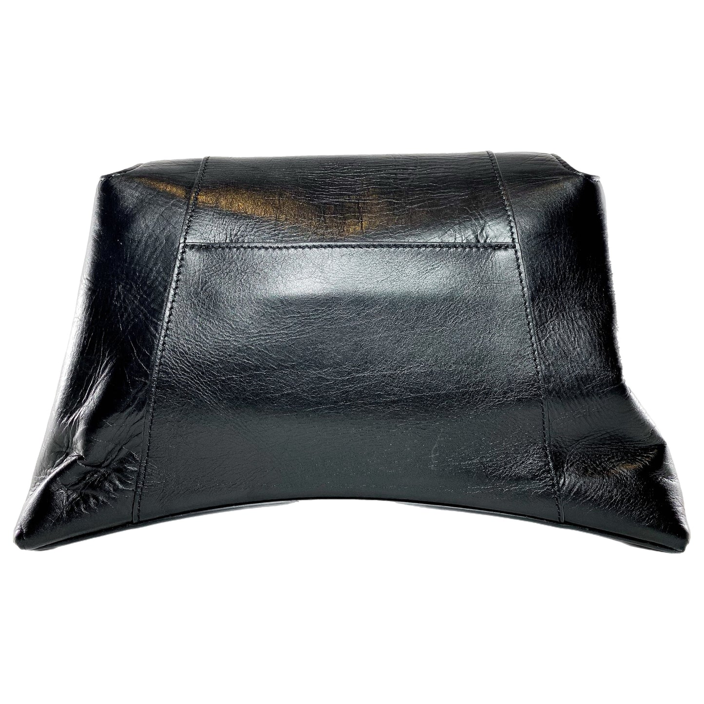 Balenciaga Black Downtown Chain Shoulder Bag