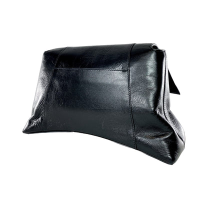 Balenciaga Black Downtown Chain Shoulder Bag