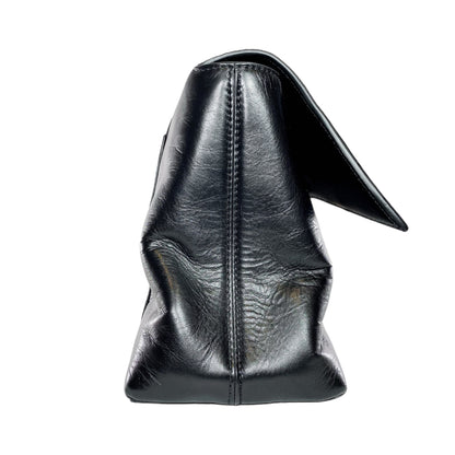 Balenciaga Black Downtown Chain Shoulder Bag